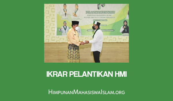 Ikrar Pelantikan HMI
