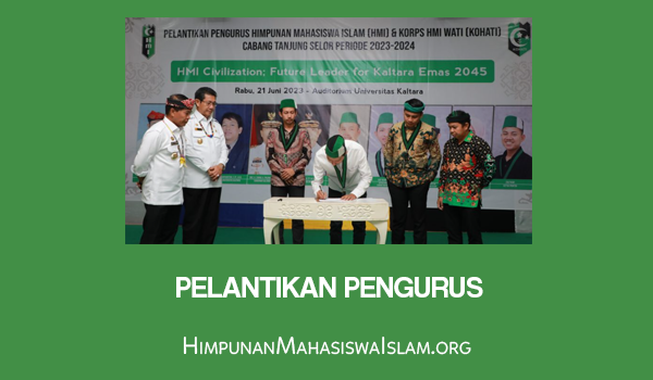 Pelantikan Pengurus
