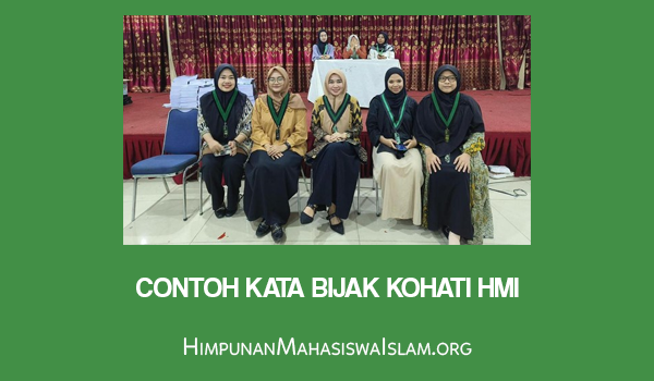 Contoh Kata Bijak Kohati HMI