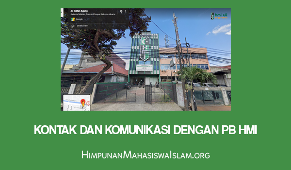 Kontak dan Komunikasi dengan PB HMI