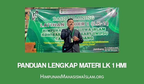 Panduan Lengkap Materi LK 1 HMI